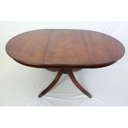 Antiker Esszimmertisch aus Massivholz im Regency Stil