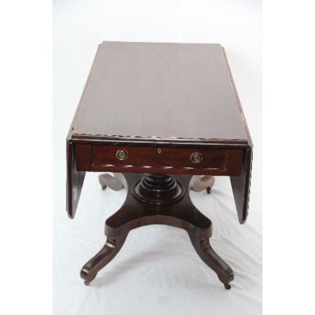 folding table breakfast table sofatable Mahagoni 1860