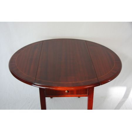 Antiker Pembroke Table aus Massivholz