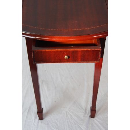 Antiker Pembroke Table aus Massivholz