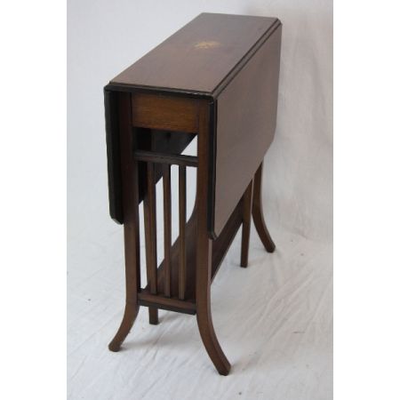 Orginal Sutherland Table/ Beistelltisch aus Massivholz Mahagoni