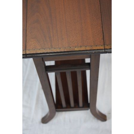 Orginal Sutherland Table/ Beistelltisch aus Massivholz Mahagoni