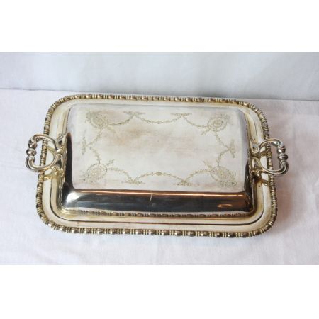 Schüssel mit deckel Platet  versilber England  1910