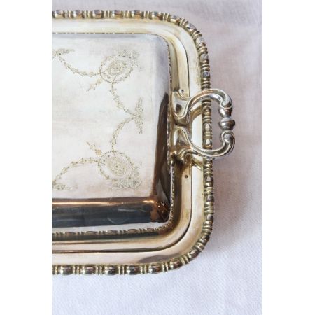 Schüssel mit deckel Platet  versilber England  1910