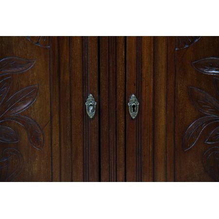 Victorian Sideboard, Kommode Massivholz Mahagoni England 1890