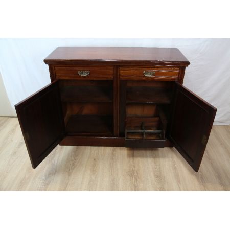 Victorian Sideboard, Kommode Massivholz Mahagoni England 1890