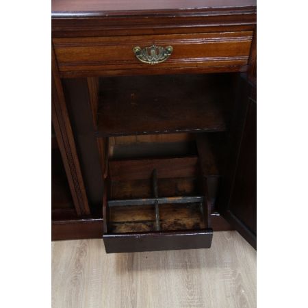 Victorian Sideboard, Kommode Massivholz Mahagoni England 1890
