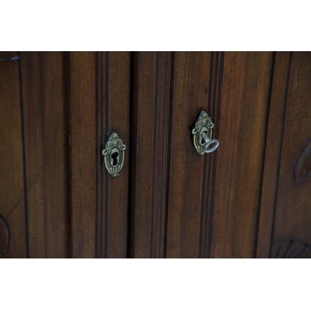 Victorian Sideboard, Kommode Massivholz Mahagoni England 1890