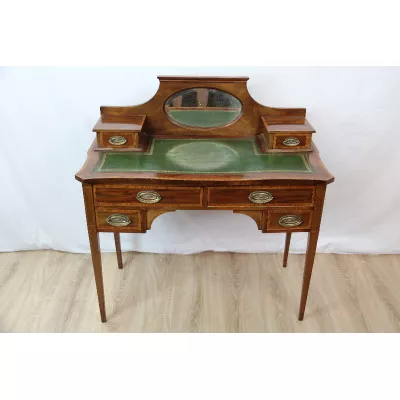 Ladiesdesk Damenschreibtisch Edwardian 1890 Mahagoni 