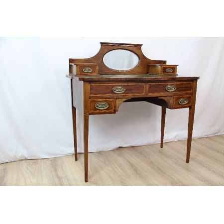 Ladiesdesk Damenschreibtisch Edwardian 1890 Mahagoni