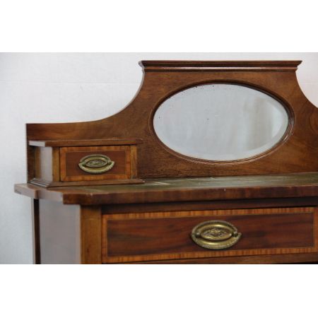 Ladiesdesk Damenschreibtisch Edwardian 1890 Mahagoni