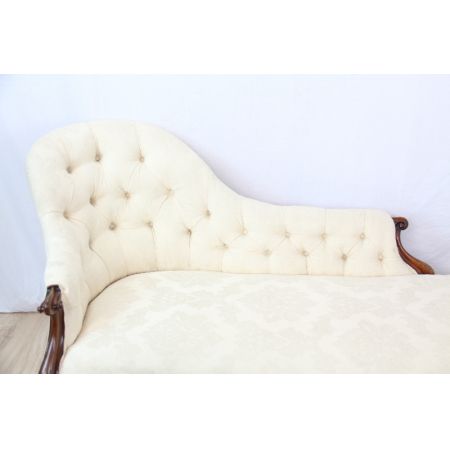 Chaise Longue original victorian 1860 Massivmahagoni