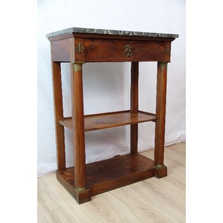 Antiker französischer Mamor Tisch/ Louis Phillip Table