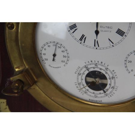 Uhr Schiffsuhr Mahagoni France