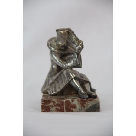 Clown Figur France Art Deco Original