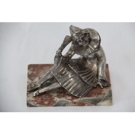 Clown Figur France Art Deco Original