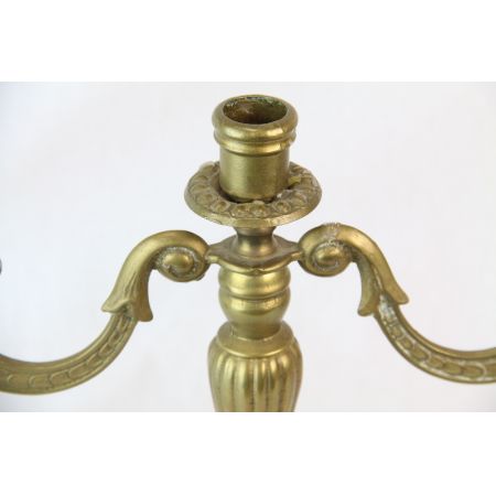 Kerzenständer Paar Messing France Antik