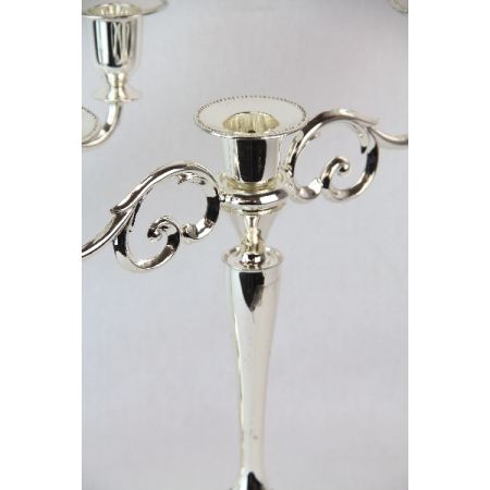 Kerzenständer Paar Plated England