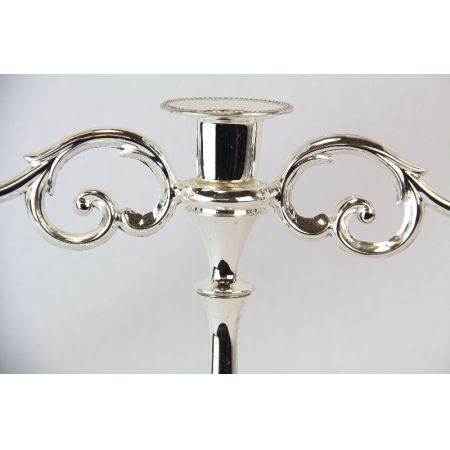 Kerzenständer Paar Plated England