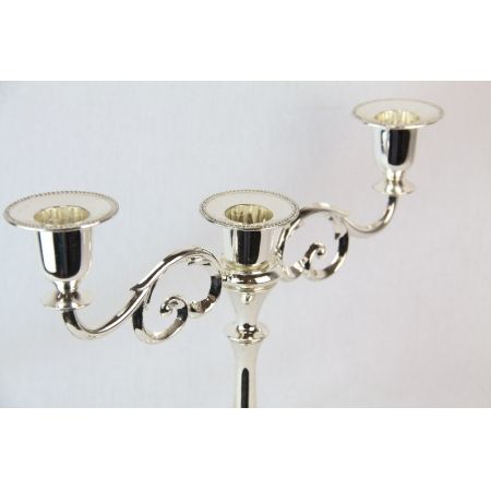 Kerzenständer Paar Plated England