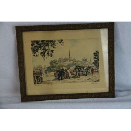 Bild Litho France signiert Original