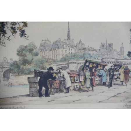 Bild Litho France signiert Original