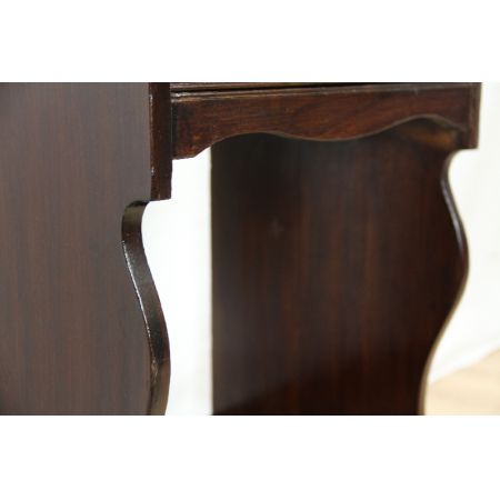 Antiker Notenschrank aus Mahagoni, ca. 1890