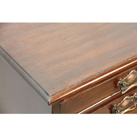 Antiker Notenschrank aus Mahagoni, ca. 1890