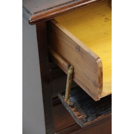 Antiker Notenschrank aus Mahagoni, ca. 1890