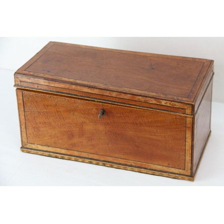 Teabox Teedose Selten feines Satinholz 1860 England