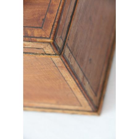 Teabox Teedose Selten feines Satinholz 1860 England