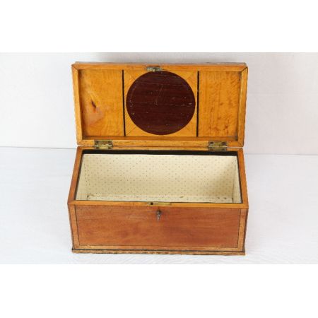 Teabox Teedose Selten feines Satinholz 1860 England