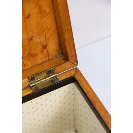 Teabox Teedose Selten feines Satinholz 1860 England