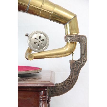 Antik Grammophone His Master's Voice Schellack Platten