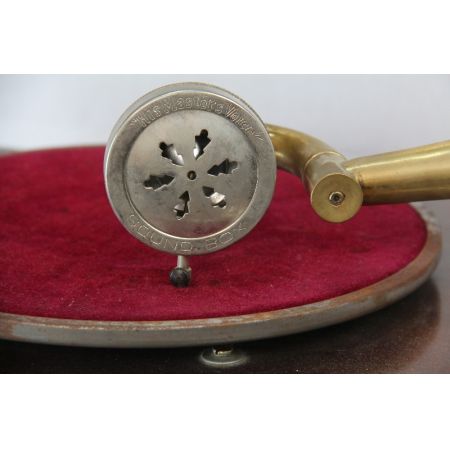 Antik Grammophone His Master's Voice Schellack Platten