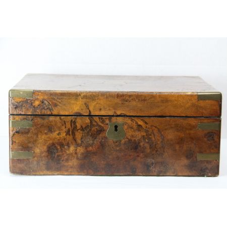 Schreibbox/Letterbox, Reiseschreibtisch, Laptop, antik