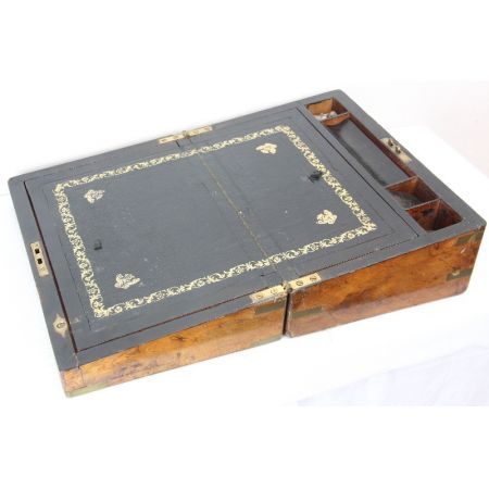 Schreibbox/Letterbox, Reiseschreibtisch, Laptop, antik