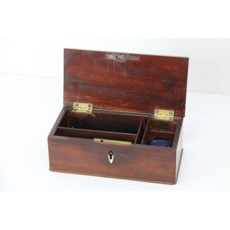 Victoriansiche Spielkiste Spilebox England 1860 Mahagoni