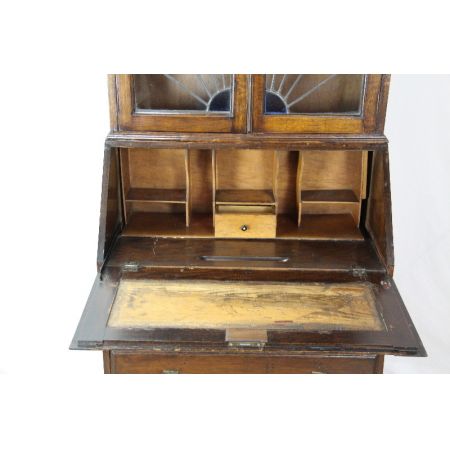 Edwardianischer Sekretär mit authentischer Patina