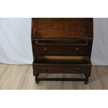 Edwardianischer Sekretär mit authentischer Patina