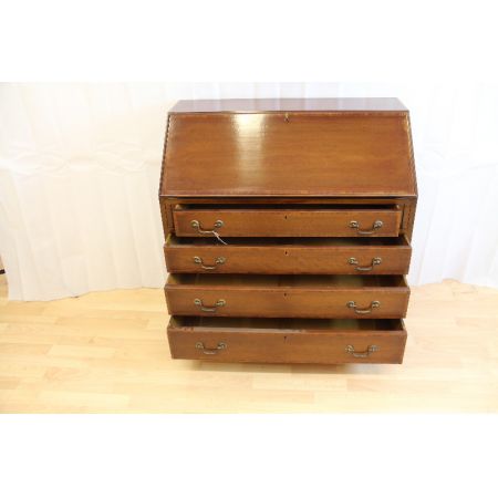 Sekretär Bureau Schreibtisch Original England 1890