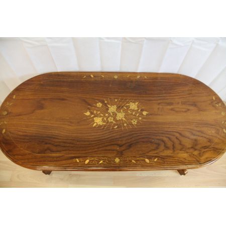 Antiker Couchtisch/ Sofatisch aus England mit Intarsien