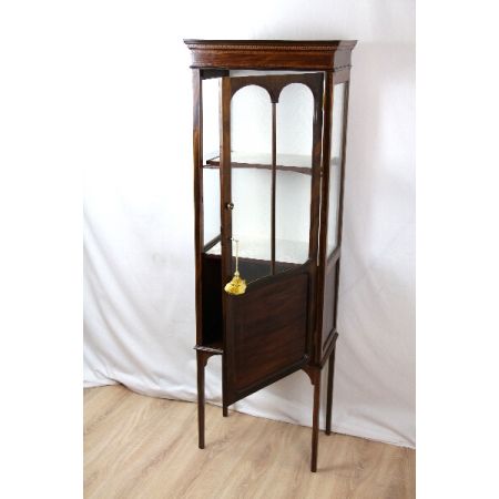 Vitrine Edwardian Showcase Display Cabinet