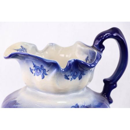 Klassisches Vintage Jug and Bowl Set aus Keramik
