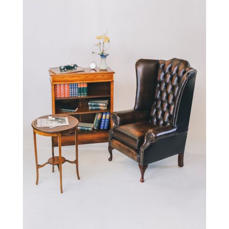 Chesterfield Ohrensessel "Grand Queen Anne Chair"