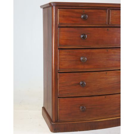 Vertiko antik Mahagoni, Chest of Drawers / Kommode mit 6 Schubladen