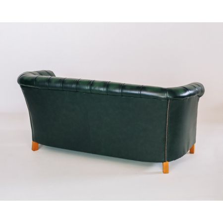 Chesterfield Ledersofa, Original englischer "Diana" 3 Sitzer