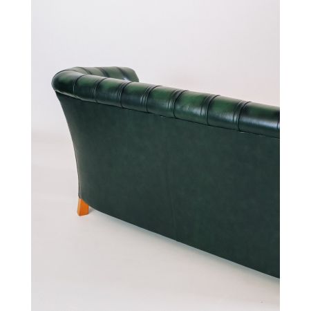 Chesterfield Ledersofa, Original englischer "Diana" 3 Sitzer