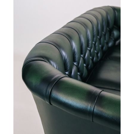 Chesterfield Ledersofa, Original englischer "Diana" 3 Sitzer