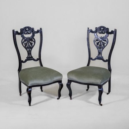 Antike Sitzgruppe, Viktorianische Sitzgarnitur, Sofa, Stühle & Armchair, 7er Satz